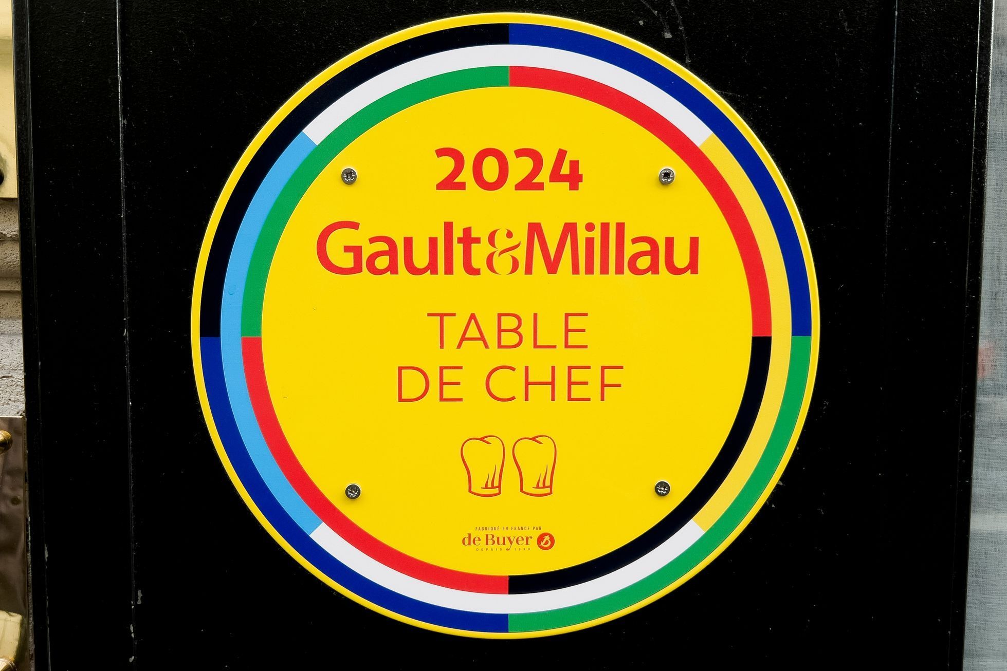 Plaketa  Gault&Millau