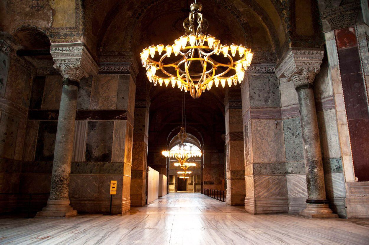 Jednorázové užití / Fotogalerie / Tak vypadá istanbulský megachrám Hagia Sofia