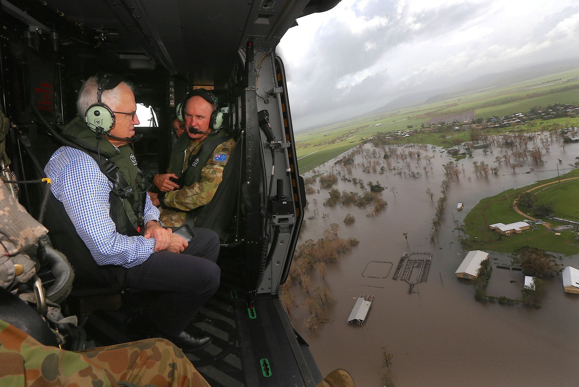Austrálie se potýká se záplavami, které způsobil cyklon Debbie