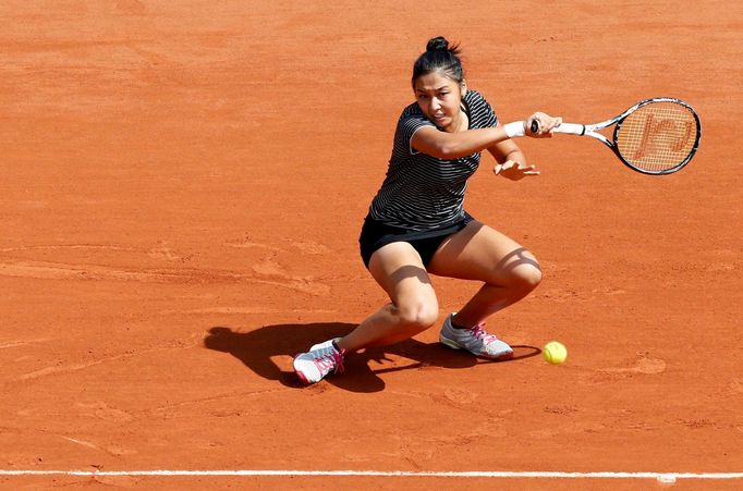 Zarina Dijasová na French Open 2016