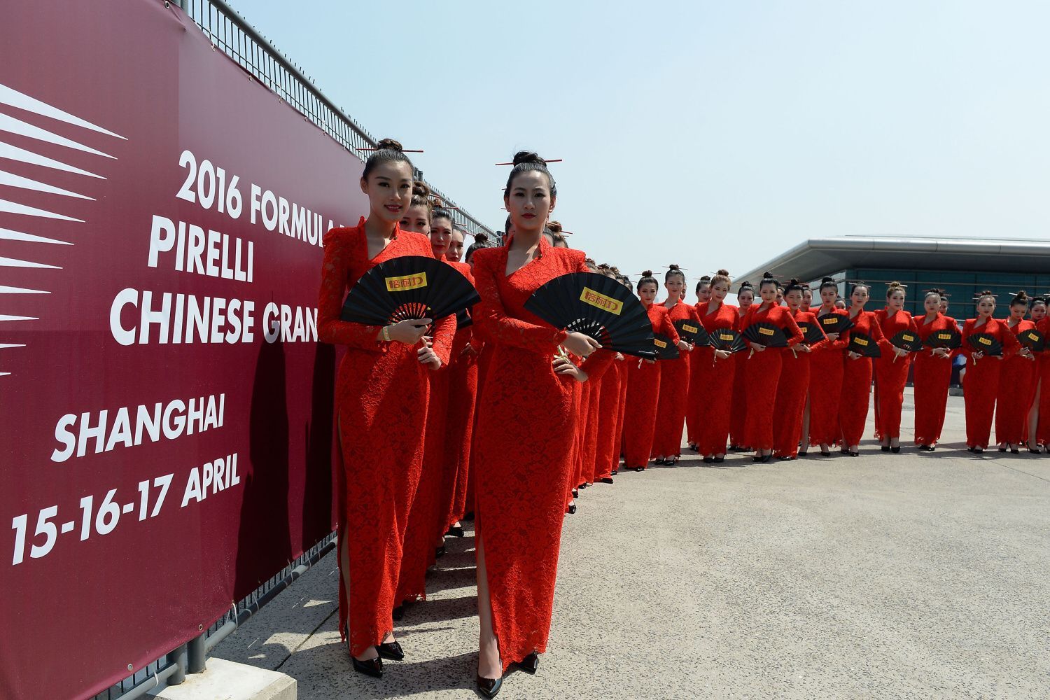 F1, VC Číny 2016: hostesky