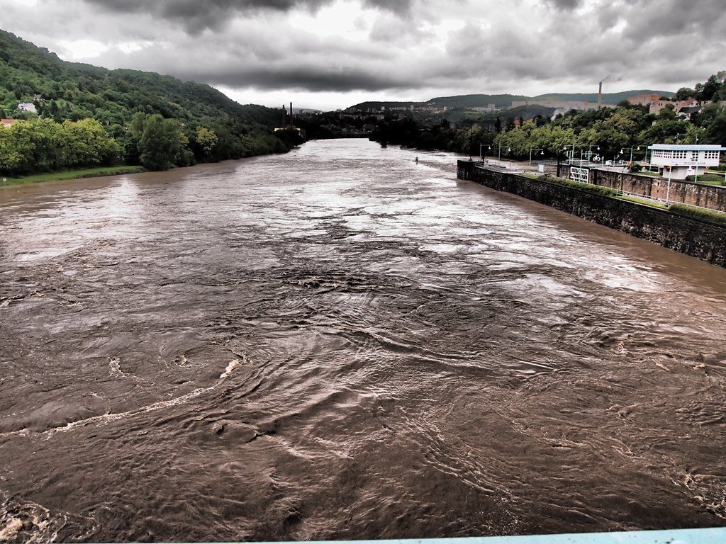 Povodeň červen 2013 - Ústí nad Labem