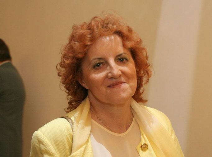 Poslankyně Vlasta Parkanová.