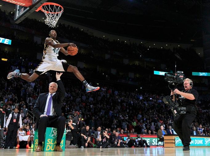 All Star Game NBA - dovednostní soutěž (Jeremy Evans)