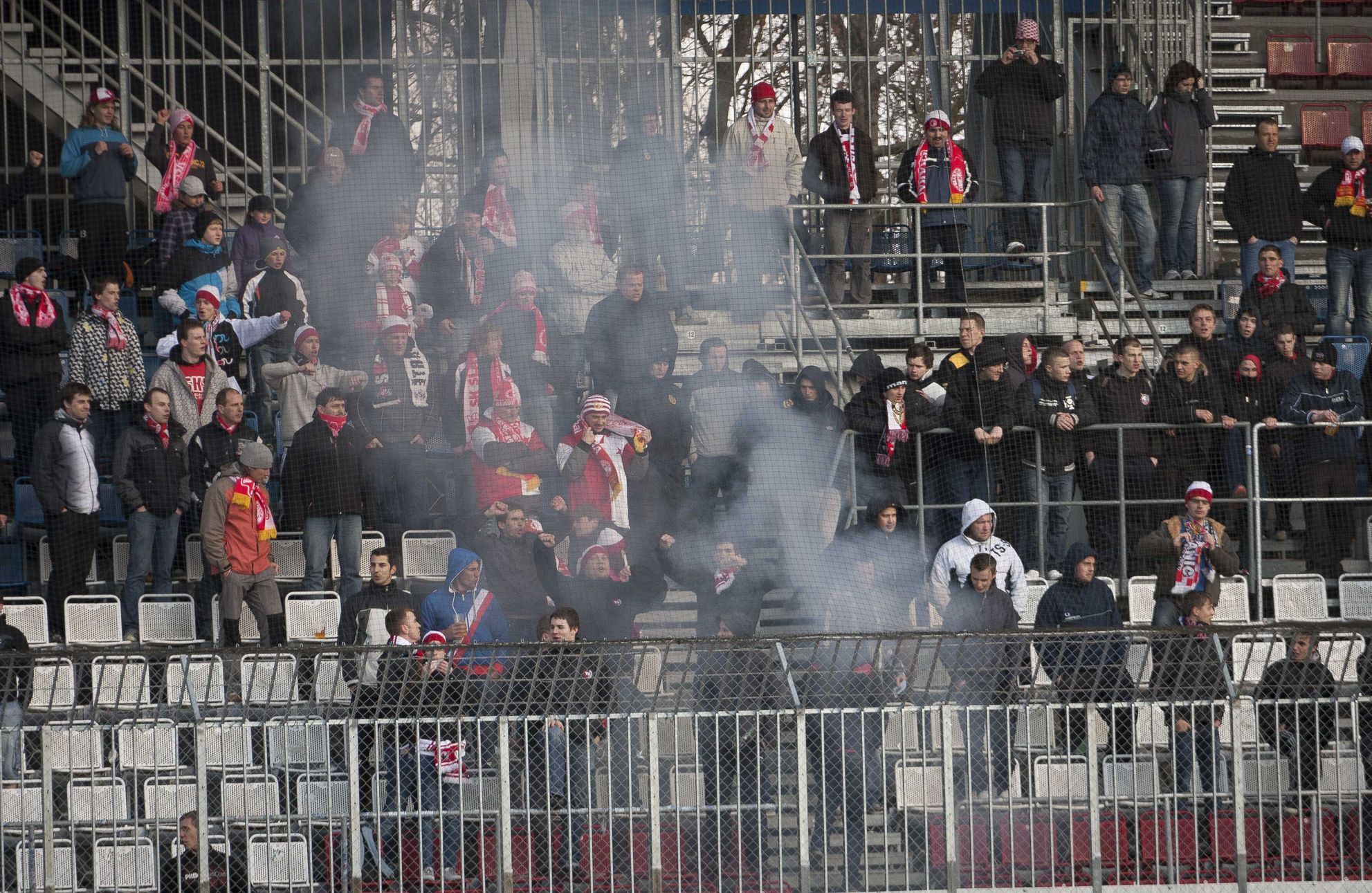 Olomouc - Slavia (Fanoušci)