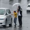 Evakuace fanoušků z okruhu v Suzuce kvůli tajfunu Hagibis