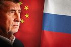 Babiš pomáhá ruským a čínským zájmům, tvrdí analýza. Hůře dopadl jen Vondráček a SPD