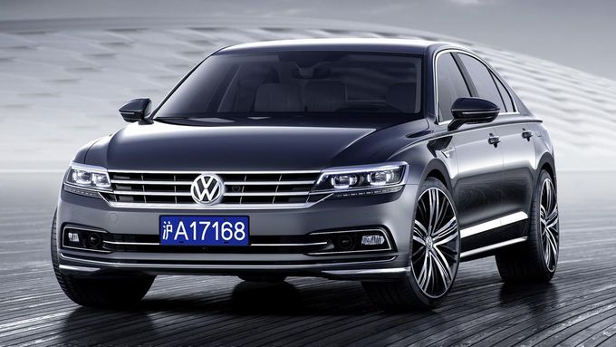 Volkswagen Phideon není určen pro starý kontinent ani USA, bude se vyrábět a prodávat výhradně v Číně