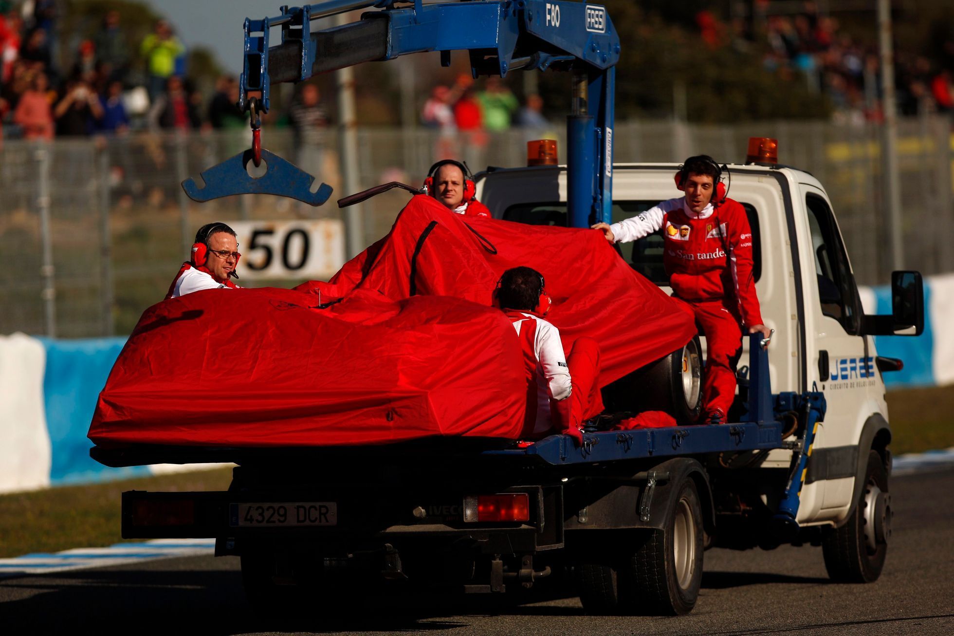 F1 testy: Fernando Alonso, Ferrari