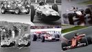 F1 1950 - 2017 - koláž