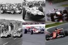F1 1950 - 2017 - koláž