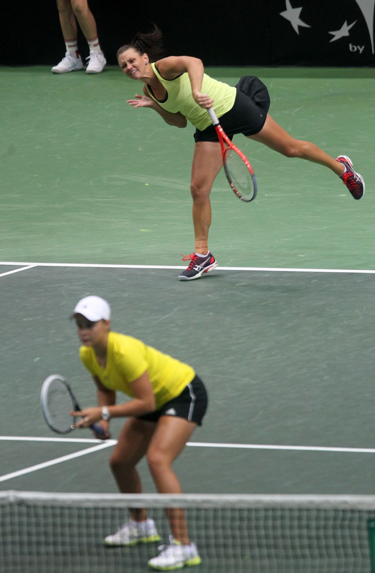Fed Cup, Česko - Austrálie : Ashleigh Bartyová a Casey Dellacquaová