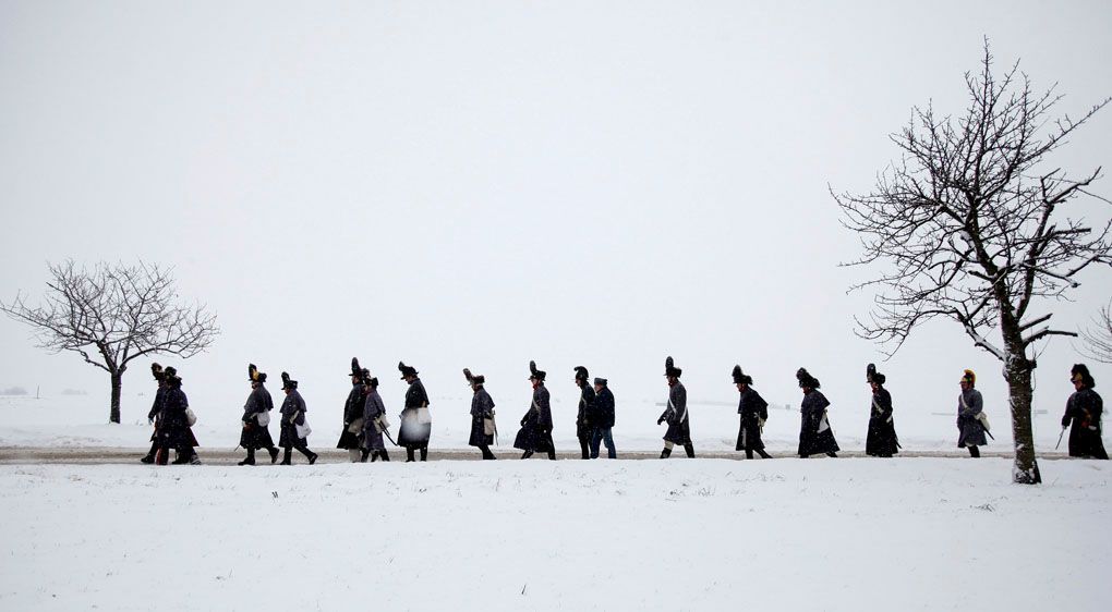 Znovu se psal rok 1805. A Napoleon znovu zvítězil u Slavkova