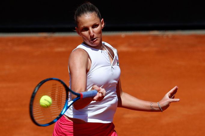 Karolína Plíšková v semifinále masters v Římě 2021