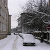 Sníh v Nuslích