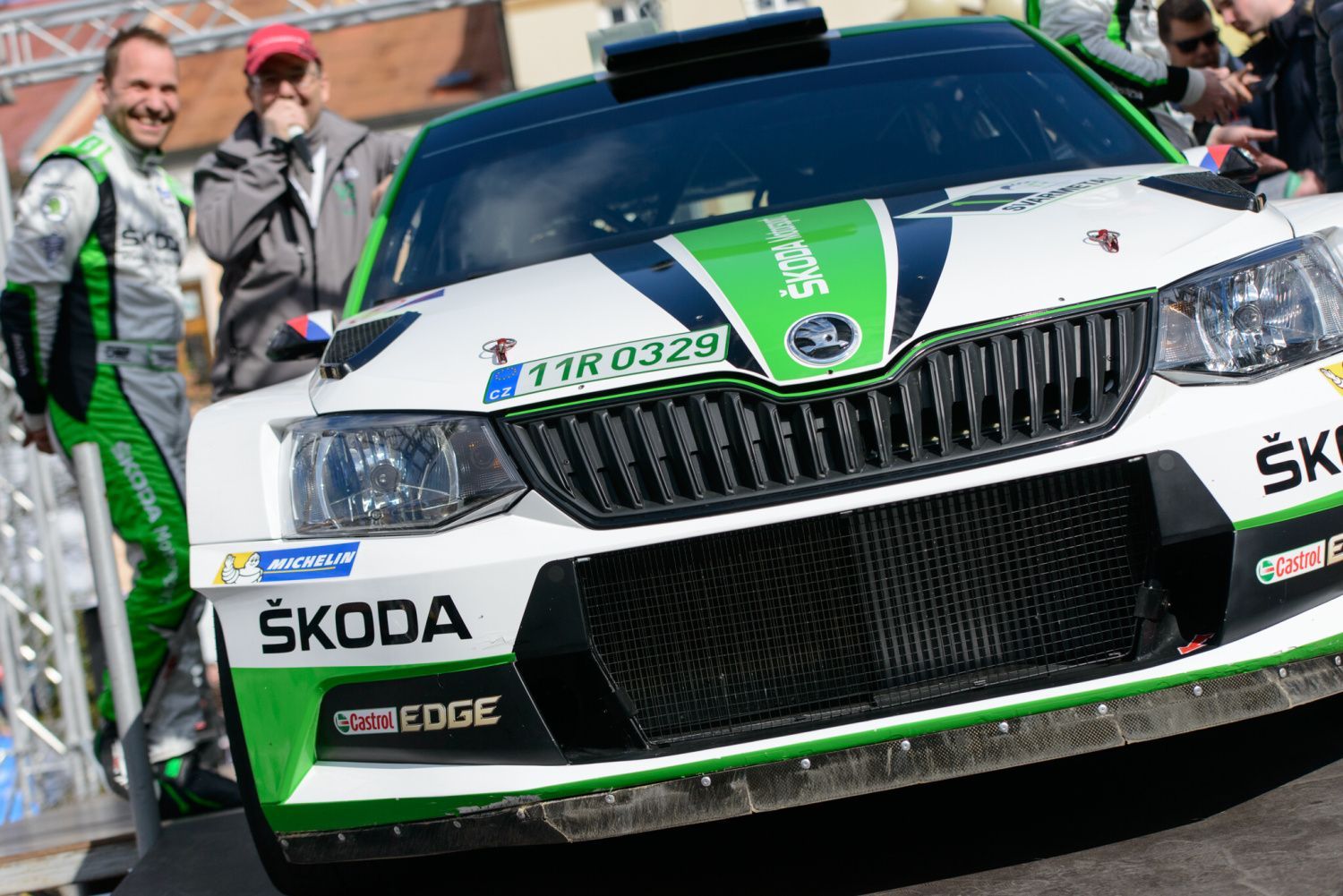 Valašská rallye 2017:  Jan Kopecký, Škoda Fabia R5