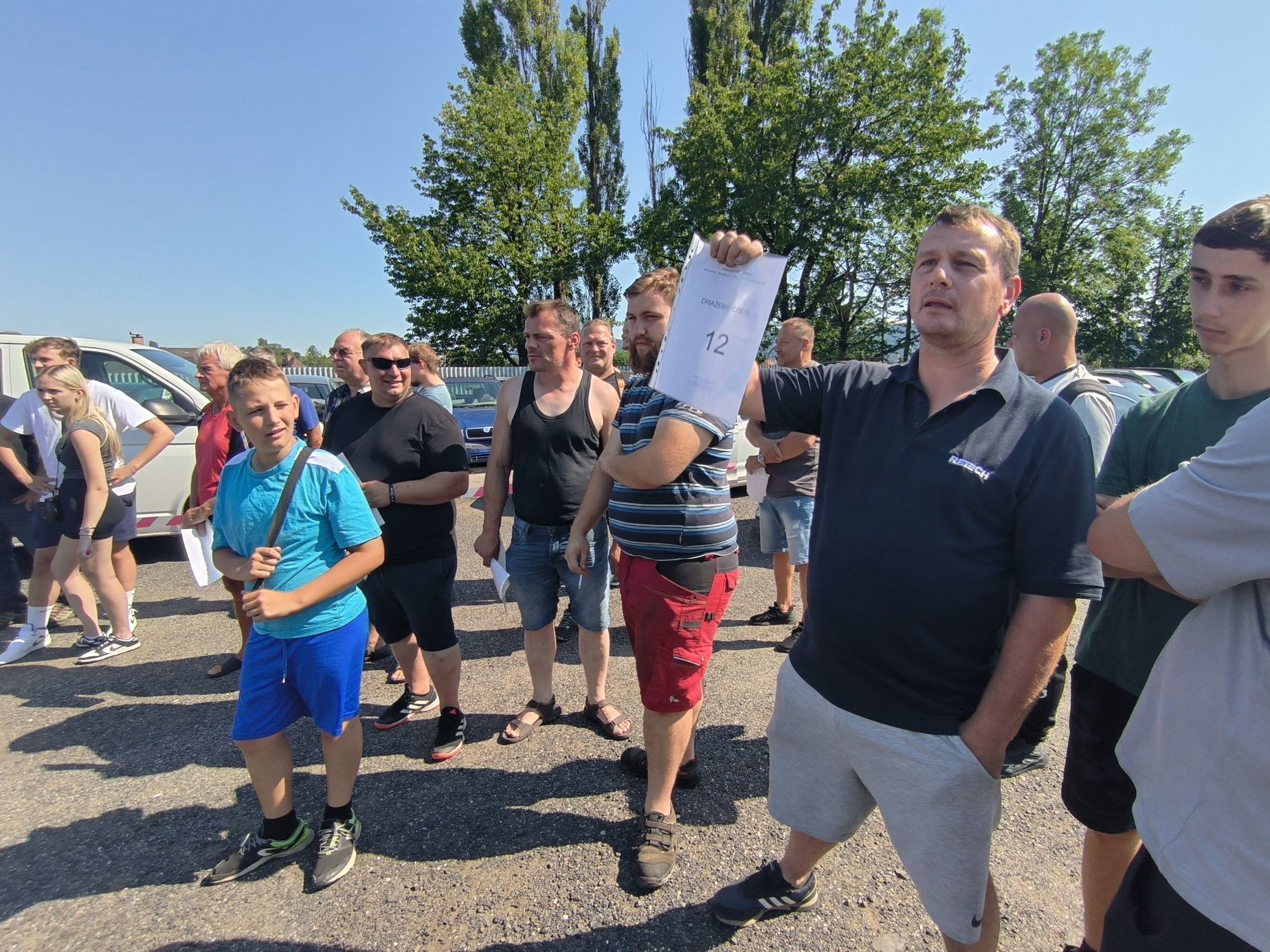 Aukce vraků Liberec 2024