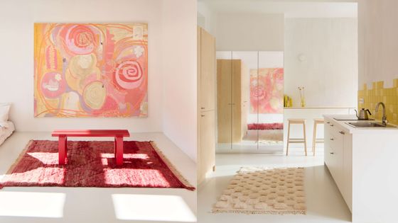 Dostupný a estetický byt pro malířku. Architektky možné minusy přetvořily v plusy