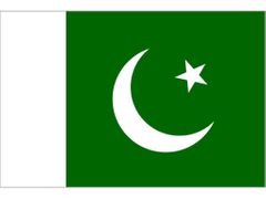 Vlajka Pákistánu.