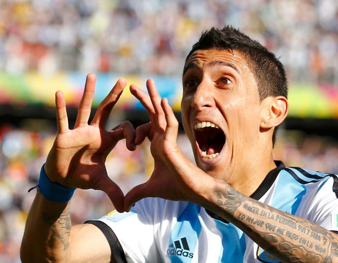 MS 2014, Argentina-Švýcarsko: Angel Di Maria