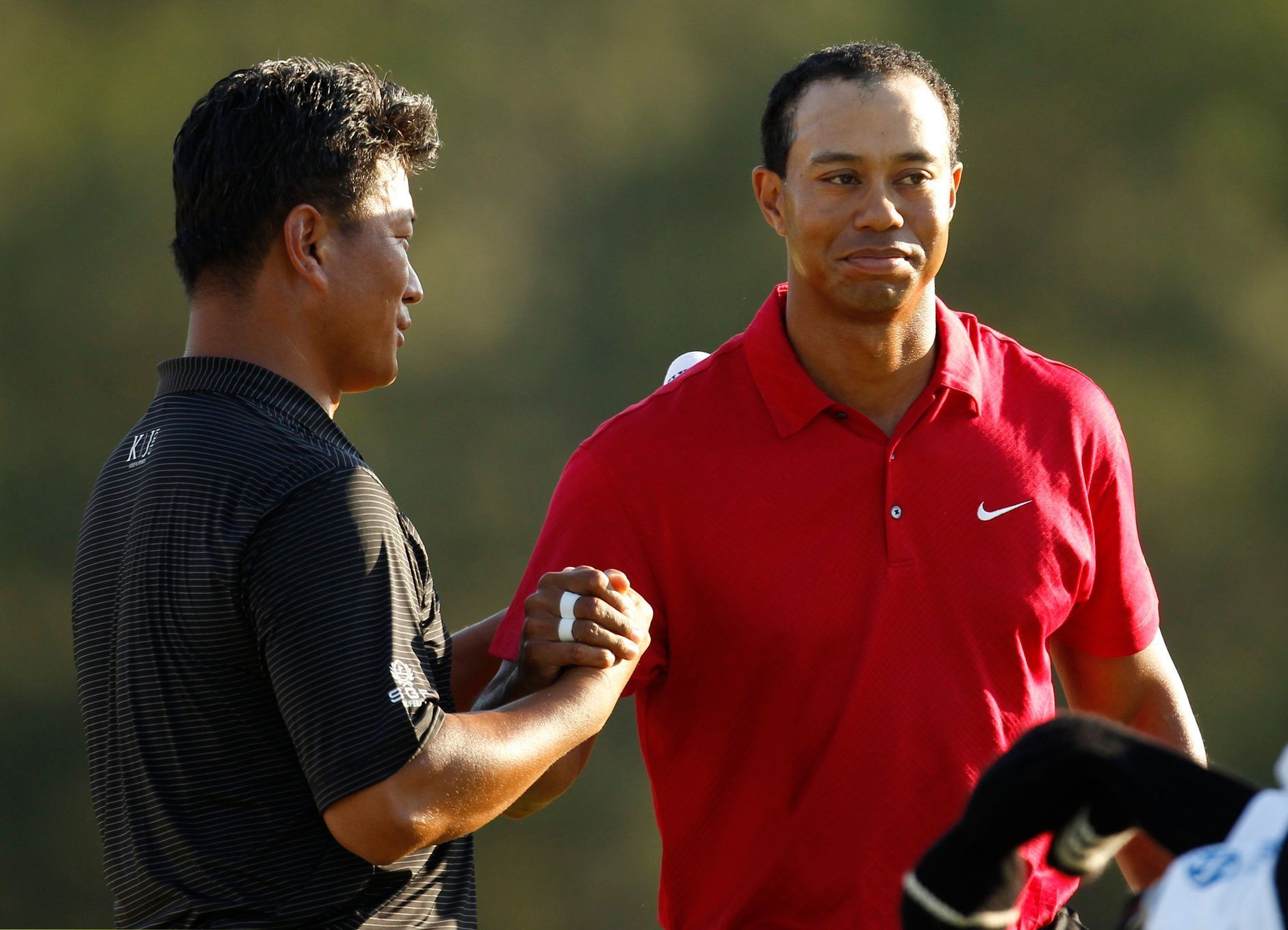 Tiger Woods a K. J. Choi