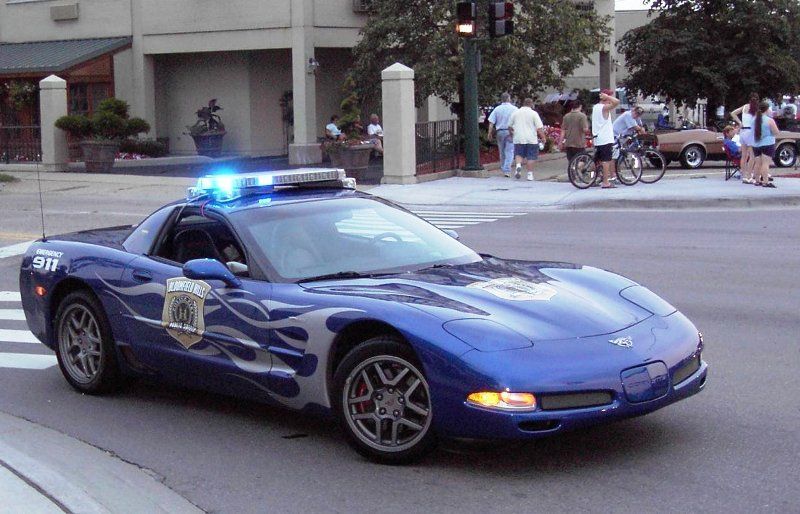Policejní auta v zahraničí