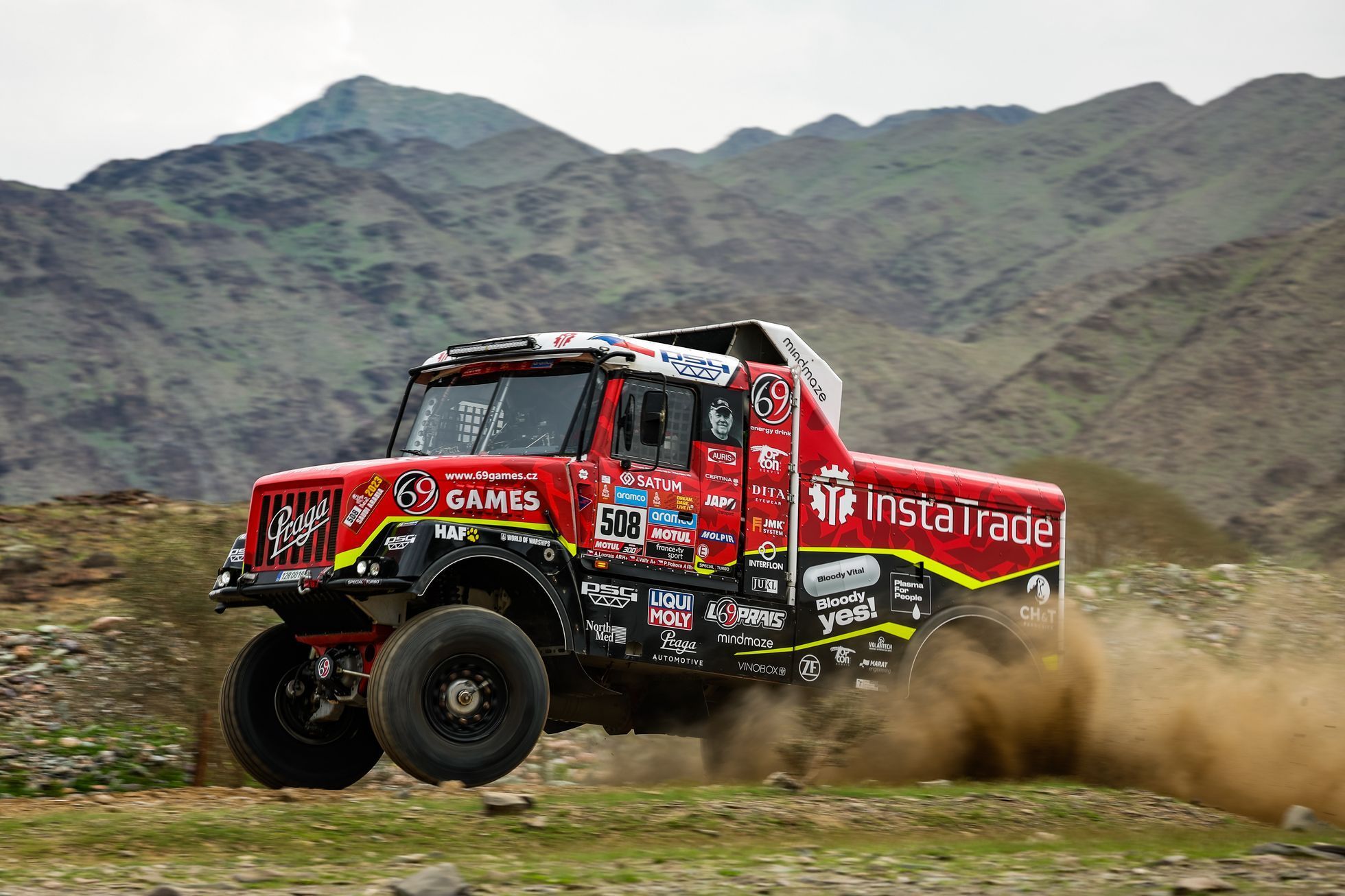 2. etapa Rallye Dakar 2023: Aleš Loprais. Praga