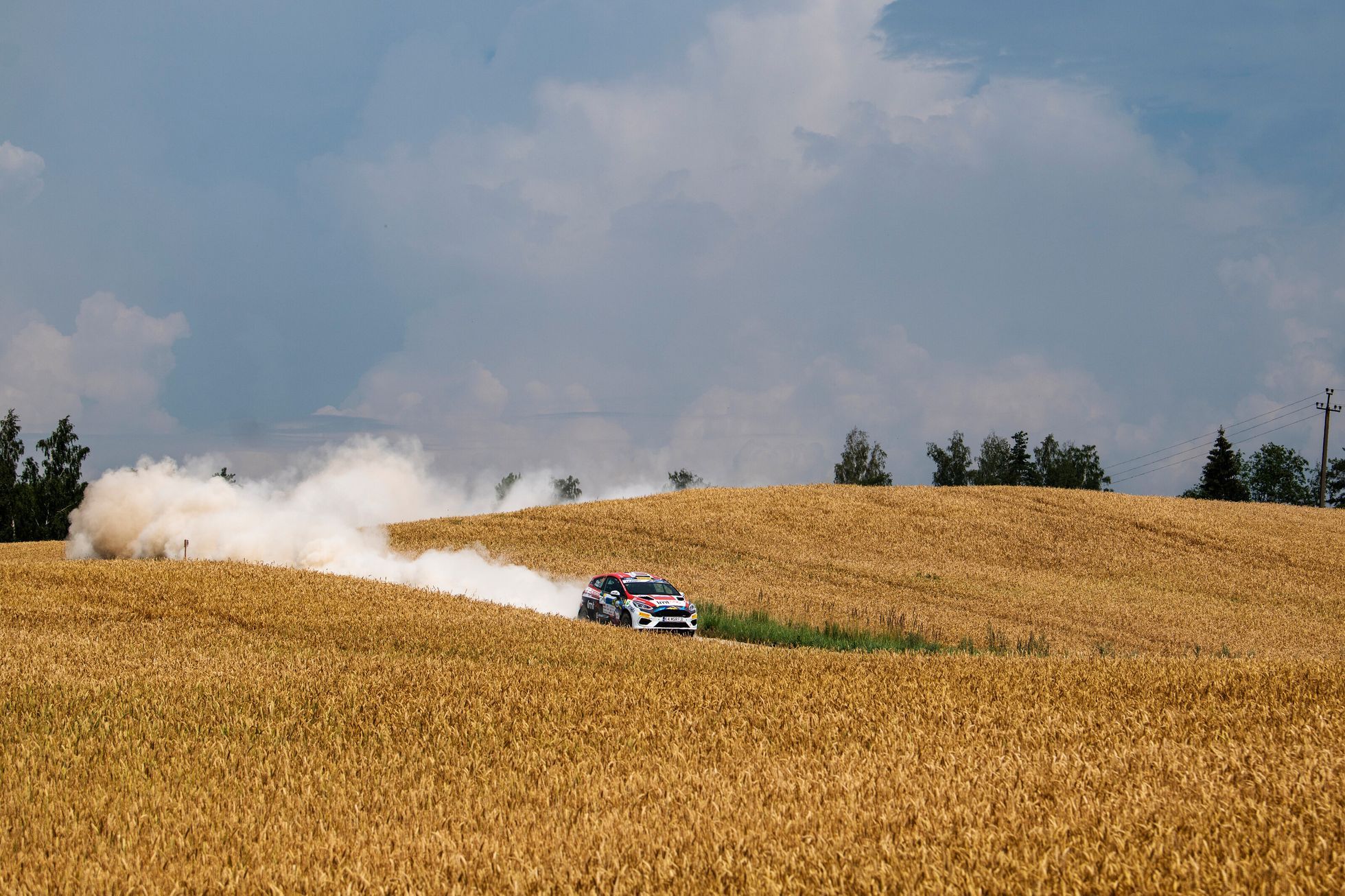 Mārtiņš Sesks, Ford na trati Estonské rallye 2021