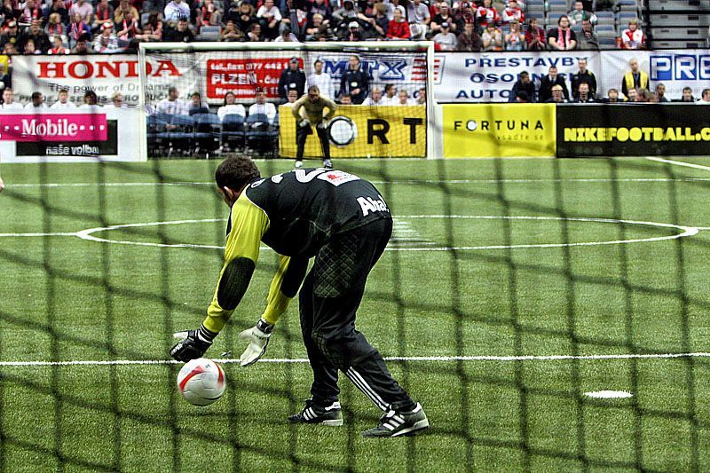 Fotbal v Sazka aréně