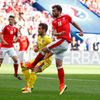 Euro 2016: Švýcarsko-Rumunsko: Admir Mehmedi (18) dává gól na 1:1