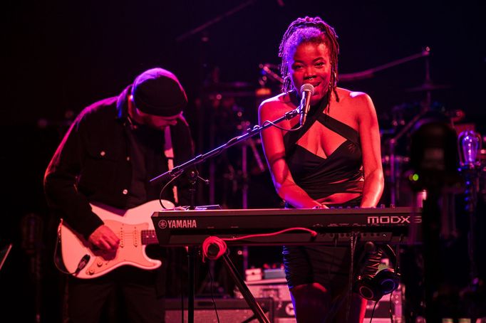 Snímek ze sobotního koncertu Snarky Puppy v Brně.