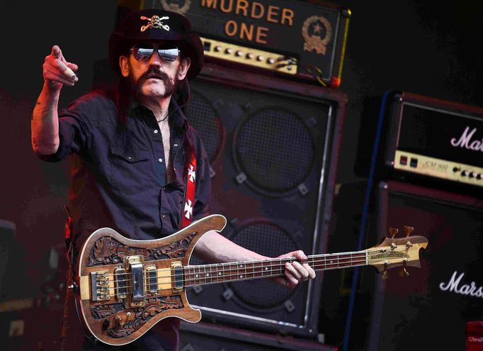 Lemmy Kilmister z Motörhead.