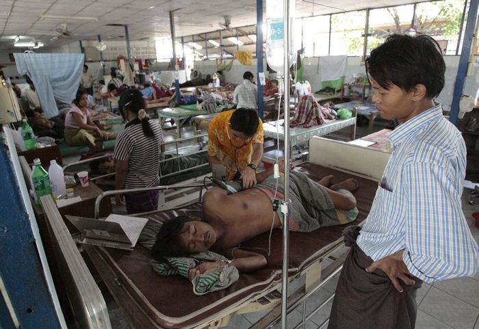 Myanmar - nemoci