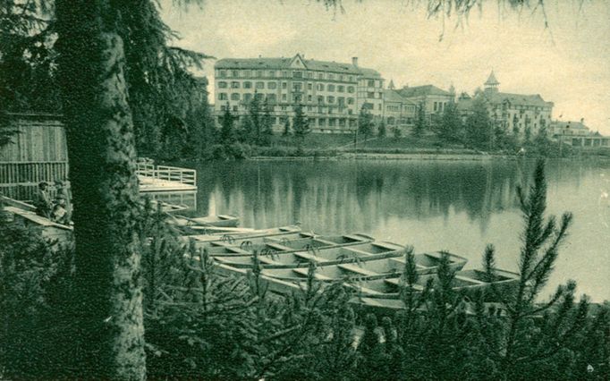 Grand Hotel Kempinski Vysoké Tatry, historické záběry