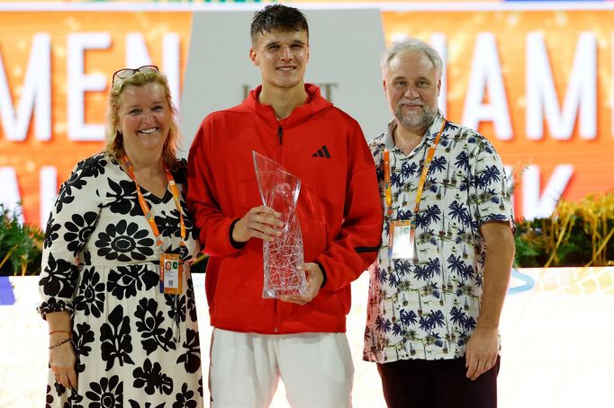 Jakub Menšík - Novak Djokovič, finále Miami 2025