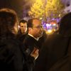 Teror v Paříži - Hollande u koncertní haly