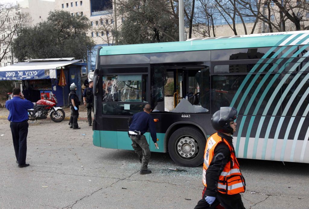 Izrael Jeruzalém nádraží exploze