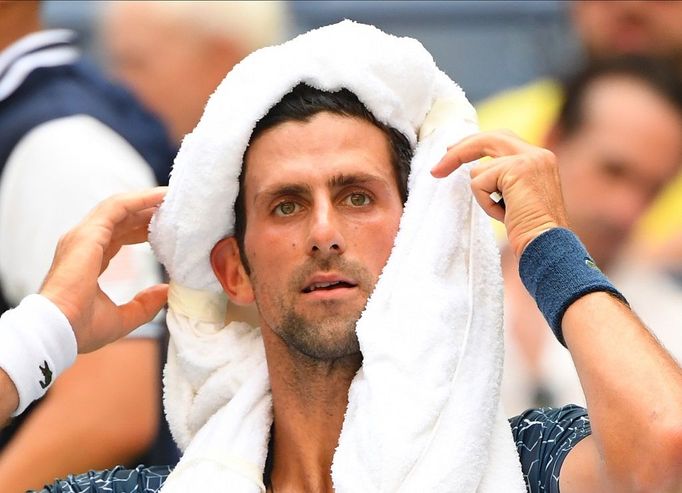 US Open 2018, vedro (Novak Djokovič)