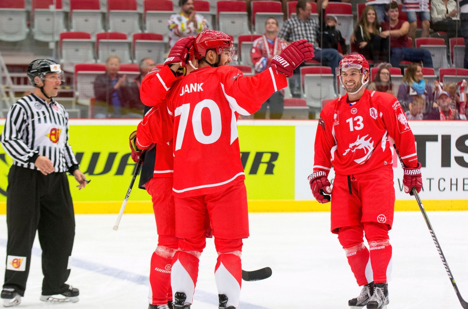 Hokejová CHL 2017/18: Třinec - Esbjerg 9:1
