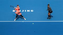 Turnaj v Pekingu, finále čtyřhry: Šafářová, Matteková-Sandsová