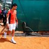 Novak Djokovic na turnaji v Monte Carlu