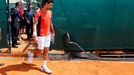 Novak Djokovic na turnaji v Monte Carlu 2013