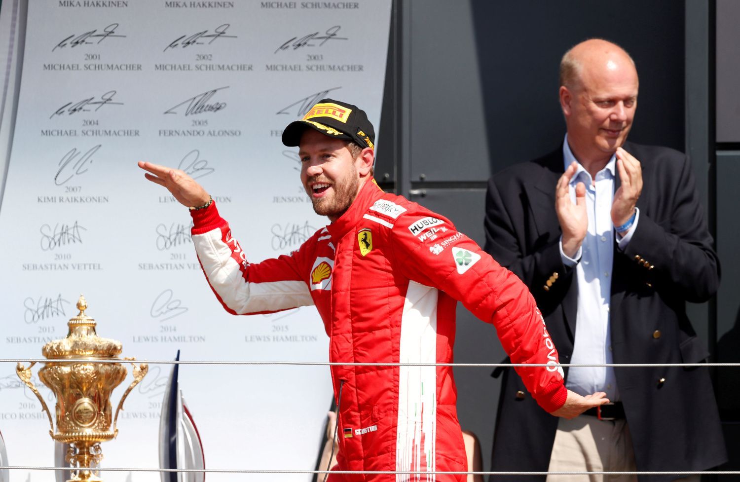 F1, VC Británie 2018: Sebastian Vettel, Ferrari