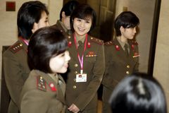 Kimovy hudebnice náhle odletěly z Pekingu. Proč nevystoupily, nikdo přesně neví