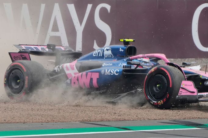 Franco Colapinto, Alpine v kvalifikaci na VC Británie F1 2025