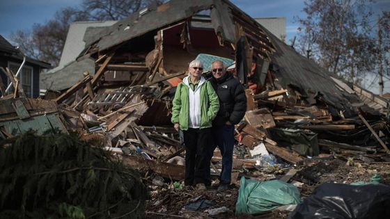 Foto: Přežili řádění bouře Sandy. Pohlédněte jim do tváře