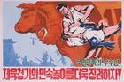 Foto: "Rýže je socialismus!". Unikátní sbírka plakátů z KLDR ukazuje, jak funguje Kimova propaganda