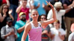 Karolína Plíšková v druhém kole French Open 2018