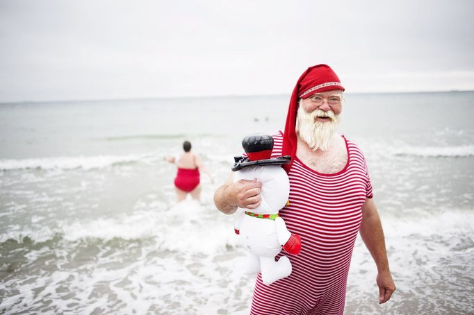 Světový konkres Santa Clausů 2015 v Copenhagenu