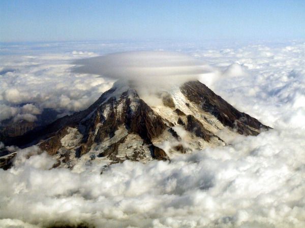 Sopka Mount Rainier v USA